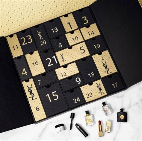 ysl 25 days of christmas|ysl beauty advent calendar.